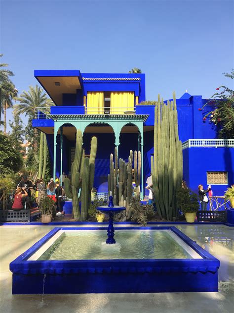 ysl haus marrakesch|yves st laurent house in marrakech.